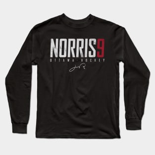 Josh Norris Ottawa Elite Long Sleeve T-Shirt